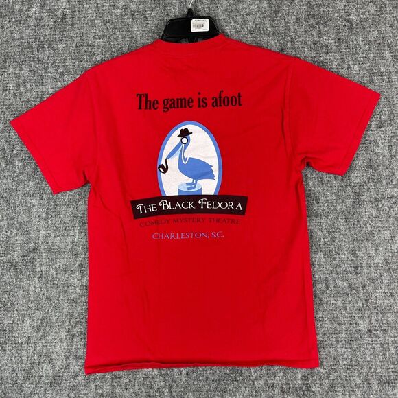 Comedy‎ Mystery Theater Shirt Small Mens Sherlock Holmes Charleston Carolina - Picture 3 of 8